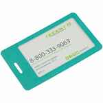 Чехол для пропуска DEVON, бирюзовый