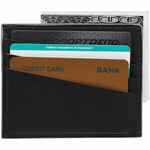 Чехол для карточек PETRUS, черный