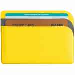 Чехол для карточек DUAL, желтый