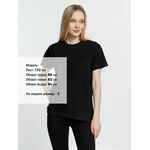 Футболка унисекс ANKARA, черная, размер XS