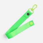 Застежка-карабин SNAP HOOK, M, желтый неон