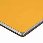 Ежедневник ASPECT на заказ, недатированный, желтый