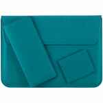 Чехол для карточек NUBUK, бирюзовый