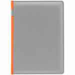 Ежедневник SPAIN SHALL на заказ, недатированный, серый с оранжевым