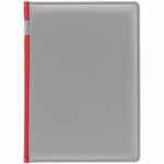 Ежедневник SPAIN SHALL на заказ, недатированный, серый с красным