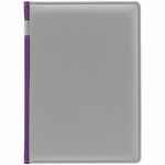 Ежедневник SPAIN SHALL на заказ, недатированный, серый с фиолетовым