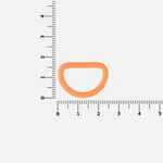 Полукольцо SEMIRING, М, оранжевый неон