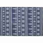 Плед ELNIK, серый с молочно-белым