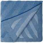 Плед LOCUS SOLUS, синий с голубым