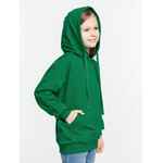 Худи детское KIRENGA KIDS 2.0, зеленое, 8 лет