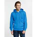 Толстовка на молнии с капюшоном SIVERGA 2.0, бирюзовая, размер XS