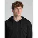 Толстовка на молнии с капюшоном SIVERGA 2.0, черная, размер XS
