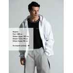 Толстовка на молнии с капюшоном SIVERGA 2.0, белая, размер S