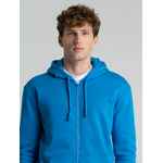 Толстовка на молнии с капюшоном SIVERGA HEAVY 2.0, бирюзовая, размер XS