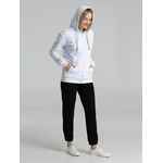 Толстовка на молнии с капюшоном SIVERGA HEAVY 2.0, белая, размер XS