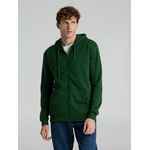 Толстовка на молнии с капюшоном SIVERGA HEAVY 2.0, темно-зеленая, размер XS