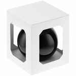 Елочный шар FINERY GLOSS, 10 см, глянцевый черный