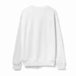 Свитшот унисекс SUBLIMATISM, белый, размер S