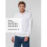 Худи унисекс SUBLIMATISM, белое, размер S