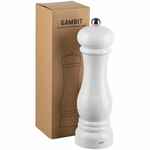 Механическая мельница для специй GAMBIT, белая