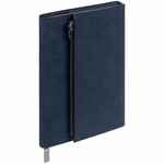 Ежедневник GRACE на заказ, недатированный, темно-синий