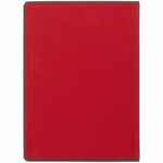 Ежедневник FRAME, недатированный, красный с серым