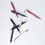 Ручка шариковая LOBBY SOFT TOUCH GOLD, черная