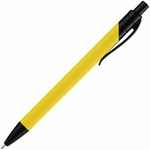 Ручка шариковая UNDERTONE BLACK SOFT TOUCH, желтая