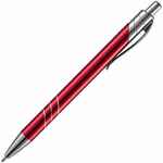 Ручка шариковая UNDERTONE METALLIC, красная