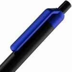 Ручка шариковая FLUENT, синий металлик