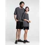 Футболка унисекс оверсайз CROSSTOWN, темно-серая, размер S