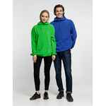 Анорак флисовый унисекс FLISKA, ярко-синий, размер XS/S