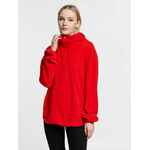 Анорак флисовый унисекс FLISKA, красный, размер XS/S