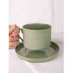 Чайная пара PASTELLO MODERNO, зеленая