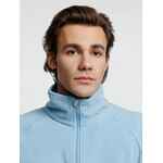 Куртка флисовая унисекс FLISKA, голубая, размер M/L