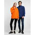 Куртка флисовая унисекс FLISKA, оранжевая, размер M/L