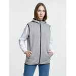 Жилет с капюшоном унисекс GOTLAND, серый, размер S