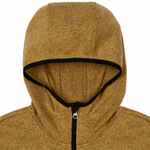 Жилет с капюшоном унисекс GOTLAND, горчичный, размер S
