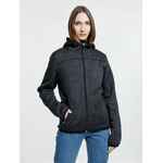 Куртка с капюшоном унисекс GOTLAND, черная, размер S