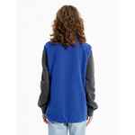 Жилет флисовый унисекс NESSE, синий, размер XS/S