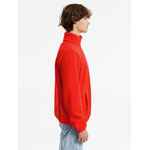 Куртка флисовая унисекс NESSE, красная, размер XS/S