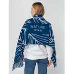 Палантин с бахромой на заказ RINN FINT, акрил