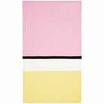 Плед FRIOLENTA, желтый с розовым