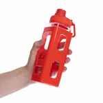 Бутылка для воды SQUARE FAIR, красная