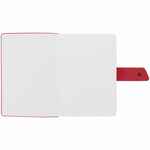 Ежедневник BOOM, недатированный, черный с красным