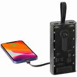 Аккумулятор TRELLIS DIGITAL 10000 мАч, темно-серый