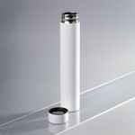 Термобутылка METROPOLIS, белая