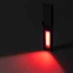 Фонарик-факел аккумуляторный WALLIS с магнитом, черный