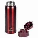 Термокружка RELAXIKA, бордовая