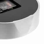 Часы настольные BRONCO XXS SPARKY, серебристые